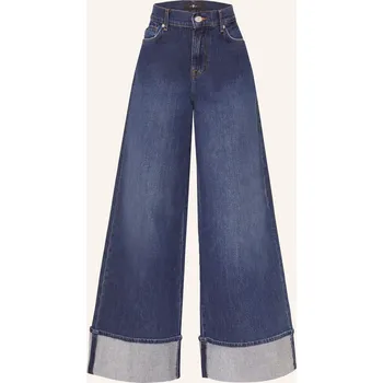 Dámské džíny 7 For All Mankind Dámské Wide Leg Džíny Marie, 1bm dark blue, 32