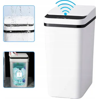 Odpadkový koš AUTOMATICKÝ ODPADKOVÝ KOŠ ODPADKOVÝ KOŠ BEZDOTYKOVÝ CHYTRÝ S ČIDLEM