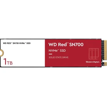 Interní pevný disk SSD disk WD Red SN700 1TB M.2 2280 PCIE x4 Gen3 NVMe (WDS100T1R0C)