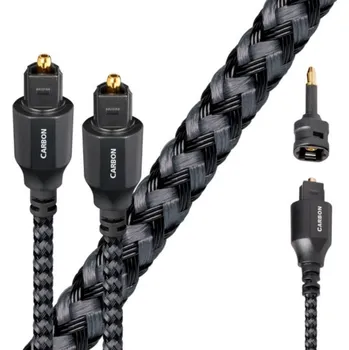 Kabel Audioquest Carbon Optilink 12m (optický kabel Toslink (+ 3,5 mm mini adaptér))