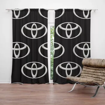 Závěs Sablio Závěs Toyota Pattern: 2ks 140x250cm