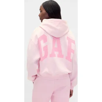 Dámská mikina GAP Mikina s kapucí Logo Cropped