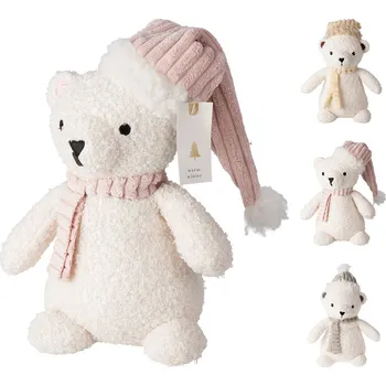 plyšák Koopman International b.v. Medvídek se zarážkou na dveře 25 cm (mix 3 barev)