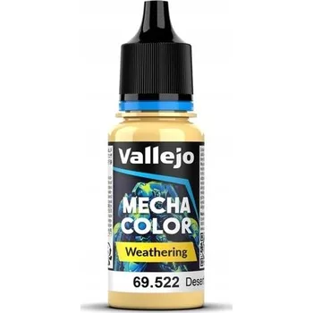 Vallejo Mecha Color Desert Dust Wash 17ml – Barva na model Desert Dust, 17 ml (odstín zaprášené pouště)