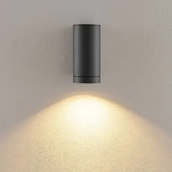 Venkovní osvětlení Deko-Light Venkovní nástěnné svítidlo ShoreLine Pro Round, tmavě šedé, GU10 tmavě šedá 1 x 7,5 W LED - Doprava zdarma