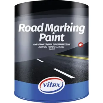 Speciální výtvarná barva Akrylová barva na vozovky Vitex Road Marking, žlutá 2,5l