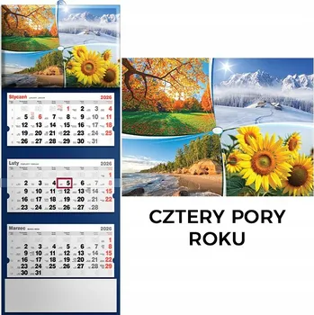 Obraz KALENDÁŘ TŘÍDÍLNÝ 2026 VELKÝ NÁSTĚNNÝ KRAJINA AUTO ČESKO PRO KANCELÁŘE