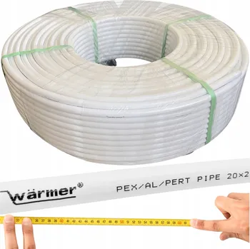 Vodovodní potrubí Trubka PEX fi20 WARMER PEX/Al/PE 1 m Alupex pro podlahovou instalaci vody ÚSTŘEDNÍ VYTÁPĚNÍ