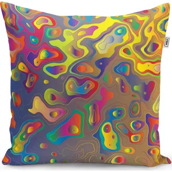 Polštář Sablio Polštář Barevné skvrny - 50x50 cm