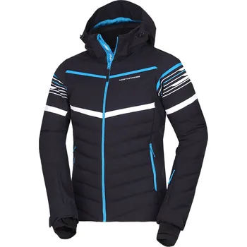 Northfinder Yarognev Pánská lyžařská bunda BU-5348SNW černo-modrá S