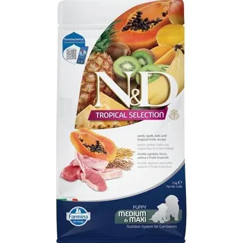 Krmivo pro psa N&D TROPICAL SELECTION Dog LG Lamb Puppy Medium & Maxi 2 kg