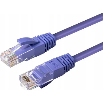 Síťový kabel MicroConnect U/UTP CAT6 0,5M Fialový LSZH