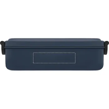 Svačinový box Obědová krabička z PP 30 SIDE 1, 20x80mm Tamponový tisk, 3 barvy