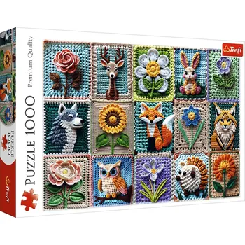 Puzzle Trefl Háčkování moje vášeň 1000 dílků
