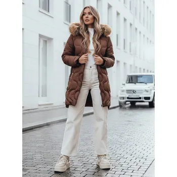 Dámská bunda s kapucí VIRELIA Dstreet TY4936 Barva: Béžová, Velikost: M