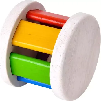 Dřevěná hračka PlanToys Barevný váleček