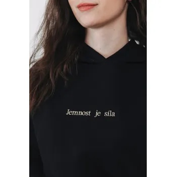 Dámská mikina Mikina Iff Black Jemnost, M