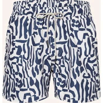Pánské plavky Oas Pánské Koupací Šortky Marbling, modrá / krémová, 48/S