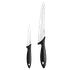 Kuchyňský nůž Fiskars Essential 1065582 2 ks černé