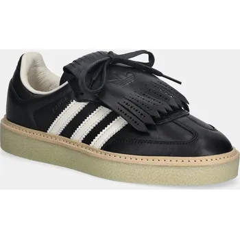 Dámská obuv Kožené tenisky adidas Originals Samba Lux, 45 1/3, černá, 99X