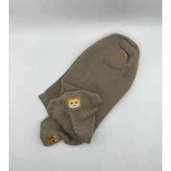 Dámské ponožky Dámské kotníkové ponožky s kočičím motivem – různé barvy - Model9