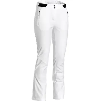 Sportovní oblečení kalhoty dámské dlouhé ATOMIC SNOWCLOUD lyžařské softshelové bílé