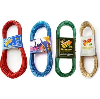 Sušák na prádlo LANKO NA PRÁDLO 20 M, ŠŇŮRA OCEL, SILNÁ SUŠICÍ ŠŇŮRA