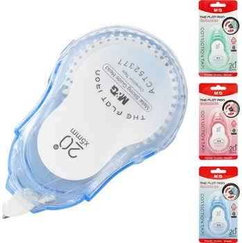 Lepicí páska Korekční páska M&G The Flat Iron 5 mm x 20 m (mix 3 barev)