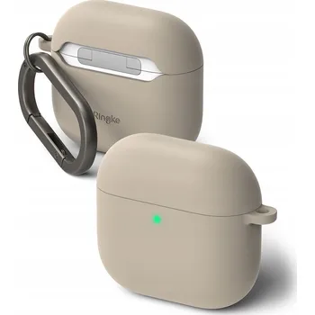 Pouzdro na mobilní telefon RINGKE SILIKONOVÉ MATNÉ LEHKÉ POUZDRO OBAL PRO AIRPODS 4