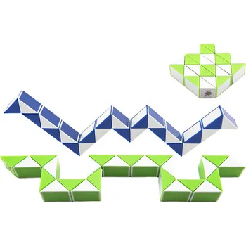 Hlavolam HRA Retro hlavolam skládačka had plastový různé barvy | 890021