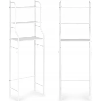 regál Koupelnový regál ModernHome kovový 46,5 x 25,5 x 152 cm