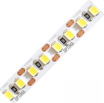 LED páska LED pásek 2835 (50m) 160 OPTIMA WC 1500lm 15W 0,625A 24V (bílá studená)