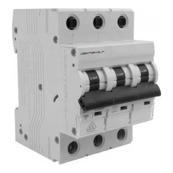 vypínač Nadproudový spínač MCB 10kA 3P 16A C16A VDE Doktorvolt DV-3882