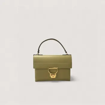 Kabelka ARLETTIS MINI KOŽENÁ KABELKA COCCINELLE SEAGRASS SS26