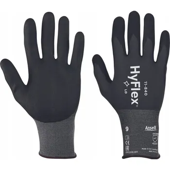 Pracovní rukavice Pracovní rukavice BOZP bezešvé Ansell HyFlex 11-840 velikost 8/M