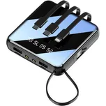 Praktická mini powerbanka s kapacitou 20000 mAh - tmavě modrá