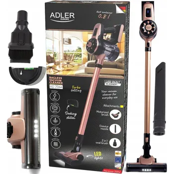 Vysavač Vysavač Adler Tyčový Vysavač Adler AA 7044 Bezprzewodowy 250W černý