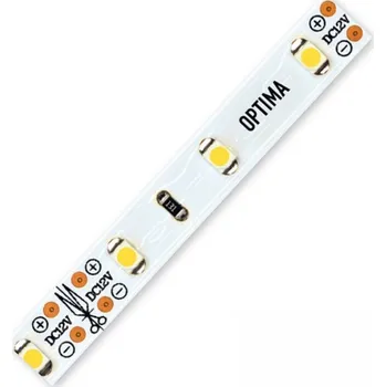LED páska LED pásek 3528 (50m) 60 OPTIMA WW 360lm 4,8W 0,4A 12V (bílá teplá)