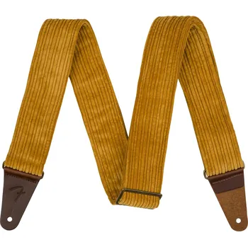Fender Corduroy Strap, Blaze Gold, 2" + prodloužená záruka 3 roky