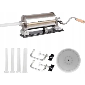 Obraz Plnička klobás horizontální 3kg nerezová ocel Stříkačka Strojek KLAUSBERG