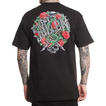 Pánské tričko tričko hardcore pánské - VIPER BADGE - SULLEN - SCM7397_BK - 4XL