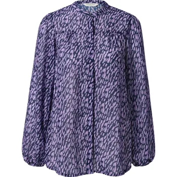 619986 - Tchibo - Halenka s potiskem - pro ženy - vel. 38 - barva: modrá/s potiskem