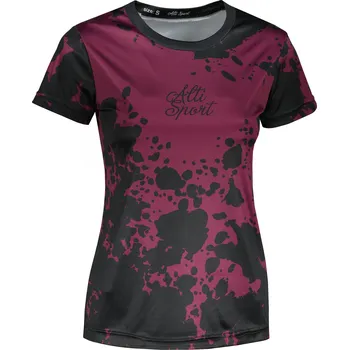 Dámské funkční triko premium ALTISPORT VOJ/ALW012TR01 FIALOVÁ/ČERNÁ XXL