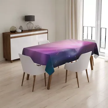 ubrus Sablio Ubrus Fialová záře - 130x130 cm