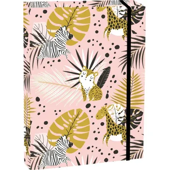 Box na sešity s klopou A5 Tropical