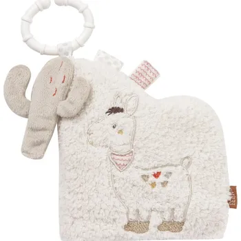 Hračka pro nejmenší Plyšová knížka Baby Fehn Barva: Peru