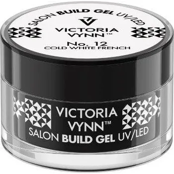 Lak na nehty Stavební gel na nehty Victoria Vynn Build Gel Cold White French 50 ml