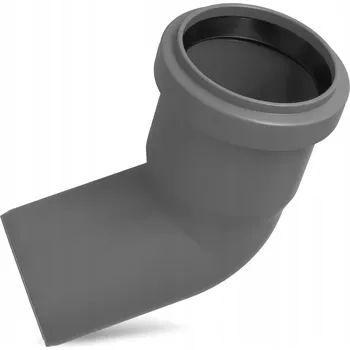 Kanalizační potrubí Kanalizační koleno 40 mm 67° PVC PP Spojka Kolínko Trubky J7-P