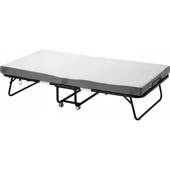 Postel Postel s matrací 190 cm x 98 cm bílá