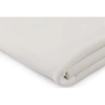 Úplet bavlněný elastický žebrovaný - tunel Balení: 1 m, Varianta: 1 bílá - 8596475722001